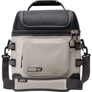 Coleman Pro 24-Can Premium Soft Cooler Lunchbox, Fully Insulated Lid & Body Stays Cold up to 35 Hours, Great for Camping, Tailgating, Parties, Sports, Concerts, Lunches & More