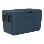 Coleman Chiller 48qt Portable Cooler with Ice Retention and 2-Way Heavy Duty Handles, Leak Resistant, Great for Camping, Concerts, Sports, and More, Sapphire