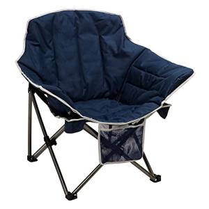 SUNNYFEEL Oversized Camping Chair Heavy Duty Folding Moon Chair Large Sofa Chair for Adults 500 LBS Portable Camp Lawn Chair with Storage Bag for Beach, Trip, Lawn, Outdoor Camp for Adults & Carry Bag
