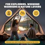 Wise Owl Outfitters Self Inflating Sleeping Pad with Electric Pump, 4" Camping Air Mattress Pad with Foam for Adults, Camp Mat for Tent, SUV & Road Trips