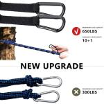 Camping Hammock with Rain Fly Tarp Mosquito Net Heavy Duty Tree Straps Portable Double Parachute Hammocks Tent Waterproof Rainfly Set