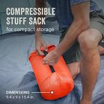 Coleman Sleeping Bag | Kompact 25°F Mummy Sleeping Bag, Tiger Lily