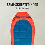 Coleman Sleeping Bag | Kompact 25°F Mummy Sleeping Bag, Tiger Lily