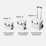 YETI Roadie 24 2.0 Hard Cooler with DoubleDuty Shoulder Strap and Drain Plug, Venom