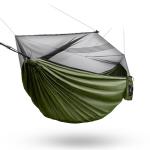 Night Cat Camping Hammock for 1 Person: Portable Hammock with Mosquito Net Lightweight for Backpacking Outdoor