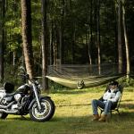 Night Cat Camping Hammock for 1 Person: Portable Hammock with Mosquito Net Lightweight for Backpacking Outdoor