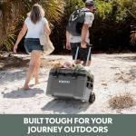Igloo Trailmate 52Qt Wheeled Cooler, Insulated Hard Shell Ice Chest, Sportsman