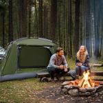 Night Cat Backpacking Tent for Camping: Portable 2 Person Hiking Waterproof Tent Quick Setup and Compact for Outdoor Festivals