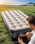 OhGeni Twin Air Mattress with Built in Pump, Camping Air Mattress with External Valve, Family Choice Award Winner, 13" Inflatable Blow up Bed, Portable Foldable Airbed for Home & Outdoor, Gift for Mom