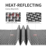 Foam Camping Pads for Hiking, Ultralight Closed Cell Mattress, Waterproof Soft Mat for Adults, Wide Picnic Yoga Mats, Folding Sleeping Pad for Outdoor Backpacking