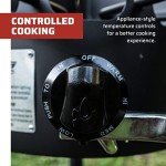 Camp Chef Explorer Two-Burner Stove - Portable Camping Cooking Stove for Outdoor Cooking - 448 Sq In Cooking Area - 14"