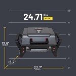 Charbroil® Grill2Go X200 Amplifire Cooking Technology 1-Burner Portable Propane Gas Stainless Steel Grill - 21401734