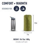 Sea to Summit Camp Self-Inflating Foam Sleeping Mat for Camping and Backpacking, Tapered - Regular (72 x 20 x 1.5 inches)