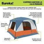 Eureka! Copper Canyon LX, 3 Season, Family and Car Camping Tent (4 Person)