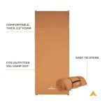 TETON Sports Outfitter XXL Camp Pad; Sleeping Pad for Car Camping , Brown