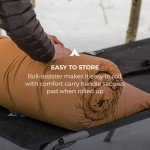 TETON Sports Outfitter XXL Camp Pad; Sleeping Pad for Car Camping , Brown