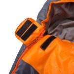 Stansport Glacier Mummy Sleeping Bag 3.1 LB, Orange, 86" l x 34" w