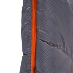Stansport Glacier Mummy Sleeping Bag 3.1 LB, Orange, 86" l x 34" w