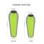 TETON Sports Trailhead, 20 Degree Sleeping Bag; Lightweight, Warm Mummy Sleeping Bag, Camping, Backpacking, Hiking