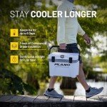 Plano Frost Cooler 14-Quart Capacity | Heavy-Duty Insulated Cooler Keeps Ice Up to 5 Days | For Tailgating, Camping and Outdoor Activities