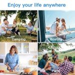 BODEGACOOLER 12 Volt Car Refrigerator,38 Quart Portable Freezer Fridge,Car Fridge Dual Zone WIFI APP Control,(36L)-4℉-68℉Car Cooler 12/24V DC and 100-240V AC for Outdoor,RV,Travel,Camping