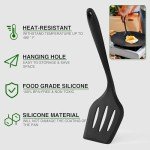 Wesqunie Camping Essentials Cookware Cooking Utensils Set - Camping Kitchen Utensils, Portable Outdoor Accessories, Stainless Steel & Silicone, Camping Gear Equipment for RV Picnic Grill