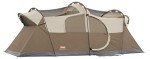 Coleman WeatherMaster 10-Person Weatherproof Camping Tent, Large Family Tent with Room Divider, Included Rainfly and Strong Frame Withstanding Winds up to 35MPH