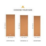 TETON Sports Universal Camp Pad; Sleeping Pad for Car Camping , Brown, Universal/80" x 30" x 2"