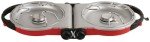Coleman Fold ‘N Go 2-Burner Propane Stove, Dual Adjustable Burners with 20,000 BTUs of Power & InstaStart Ignition