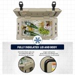 EchoSmile 25/30/35/40/60/75 Quart Rotomolded Cooler, Built to Stand up to The Rigors of The Journey