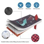 Keencamp 0 Degree Sleeping Bag Cotton Flannel Winter Cold Weather for Adults XXL Sleeping Bag 4 Season Big and Tall with Pillow Compression Sack