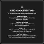 RTIC 20 QT Ultra-Tough Cooler Hard Insulated Portable Ice Chest Box for Beach, Drink, Beverage, Camping, Picnic, Fishing, Boat, Barbecue, Tan