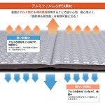 REDCAMP Closed Cell Foam Sleeping Pad for Camping, 22" Wide Lightweight Folding Camping Pad for Hiking Backpacking, 72"x22"x0.75", Grey 1 Pack