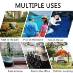 Onirii Inflatable Car Air Mattress Back Seat Bed,Car Beds Thickened Car Camping Air Mattress Bed with Air Pump,Blow Up Bed Portable Car Travel Mattress,Car Sleeping Bed for Car Universal SUV