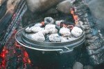 Stansport 2 QT Pre-Seasoned Cast Iron Dutch Oven Flat Bottom (16019-20)