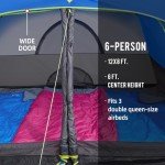 CAMEL CROWN Tents for Camping 6 Person Tent Waterproof Easy Setup Backpacking Tents