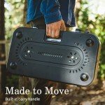 Coleman 1900 Collection 3-in-1 Propane Camping Stove with Matchless Lighting, Cast Iron Griddle & Grill Grates. Perfect for Camping, Tailgating, Grilling & More with 24,000 BTUs Power