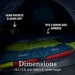 Coleman Skydome Camping Tent with Dark Room Technology, 6 Person with Screen Room
