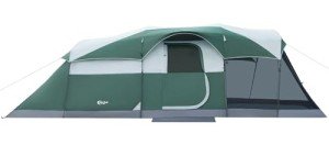 PORTAL 8 Person Family Camping Tent with Screen Porch, Waterproof Tunnel Tent with Raifly, Large Tents for Outdoor Camping, Yard