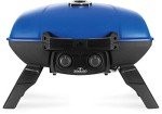 Napoleon - TravelQ 285 Portable Propane Gas Grill, Blue - 2 Burners, For Tailgating, Camping, And Small Outdoor Spaces