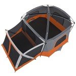 CORE 11 Person Cabin Tent with Screen Room | Large Multi Room Family Tent with Carry Bag for Outdoor Car Camping | Included Storage Pockets for Camping Accessories