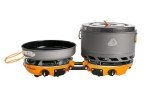 Jetboil Genesis Basecamp Backpacking and Camping Stove Cooking System with Camping Cookware