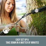 Legit Camping Hammock - Hammocks - 2 Person Hammock - Tree Hammock - Double Hammock - Portable Hammock - Outdoor Hammock - Hammock - Travel Hammock - Hammocks For outside - Heavy Duty Hammock