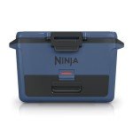 Ninja FB151BL FrostVault 50qt Hard Cooler with Dry Zone, Integrated Fridge-Temp Dry Storage Drawer, Premium Heavy-Duty Insulated Cooler, Keeps Ice for Days, Lakeshore Blue