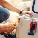 Lifetime 91070 65 Quart High Performance Hard Cooler, Khaki