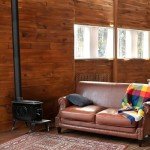 US Stove Company Cast Iron Wood Stove with Cool Touch Safety Handle, Heats up to 54,000 BTUs