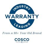 COSCO 4 ft. Straight Folding Utility Table, White, Indoor & Outdoor, Portable Desk, Camping, Tailgating, & Crafting Table