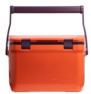 Stanley Adventure Outdoor Cooler 16 qt | Heavy Duty Outdoor Camping Cooler with Easy Carry Top Handle | 36 Hour Cooling Ice Chest for 21 Cans| BPA-Free | Tigerlily Plum