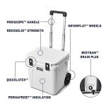 YETI Roadie 48 Wheeled Cooler with Retractable Periscope Handle, Cosmic Lilac