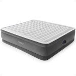 Intex King Air Mattress, Dura-Beam Comfort-Plush 18" Inflatable Bed with Built-in Pump